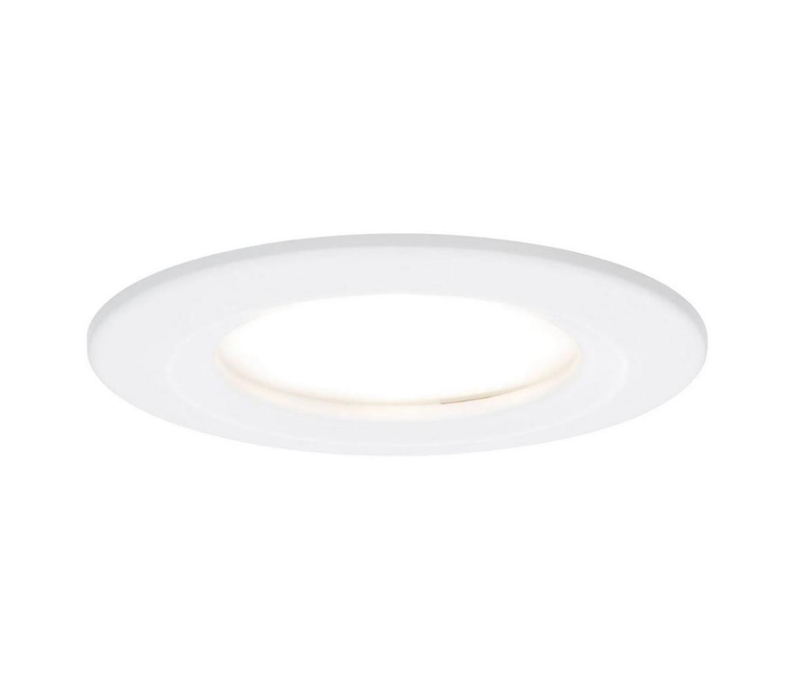 Paulmann Paulmann 93857 - LED/6,8W IP44 Koupelnové podhledové svítidlo COIN 230V W3448