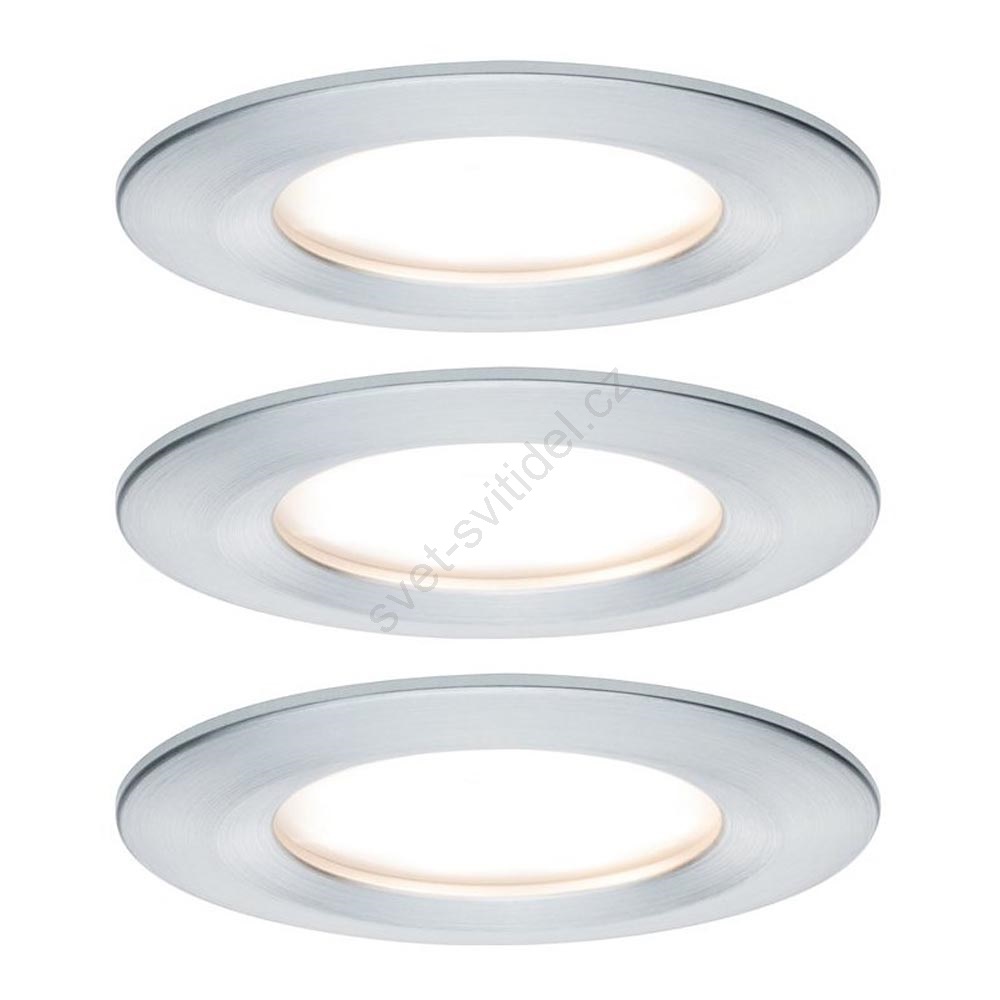 Paulmann 93897 - SADA 3x LED/6,8W IP44 Koupelnové podhledové svítidlo ...