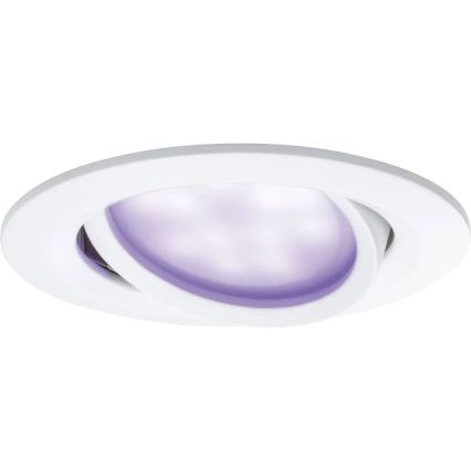 Paulmann 93940 -SADA 3x LED RGBW/2W IP23 Stmívatelné koupelnové podhledové svítidlo 230V