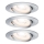 Paulmann 93943 - SADA 3xLED/6,8W IP23 Stmívatelné koupelnové podhledové svítidlo COIN 230V