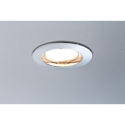 Paulmann 93965 - LED/7W Koupelnové stmívatelné svítidlo COIN 230V