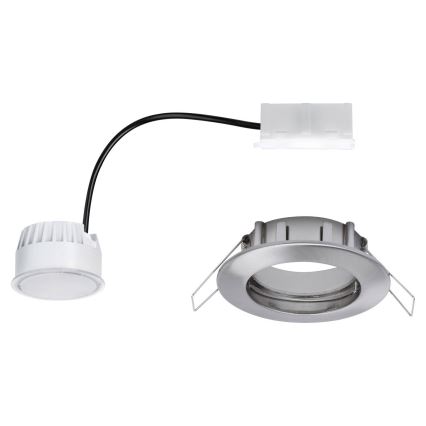 Paulmann 93975 - LED/6,8W IP44 Koupelnové podhledové svítidlo COIN 230V