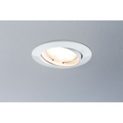Paulmann 93977 - LED/6,8W IP23 Koupelnové podhledové svítidlo COIN 230V bílá
