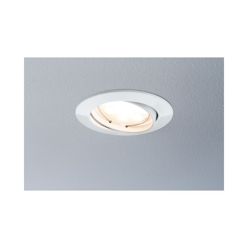 Paulmann 93977 - LED/6,8W IP23 Koupelnové podhledové svítidlo COIN 230V bílá