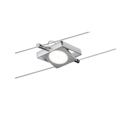 Paulmann 94107 - SADA 4xLED/4,3W Bodové svítidlo do lankového systému MAC 230V matný chrom
