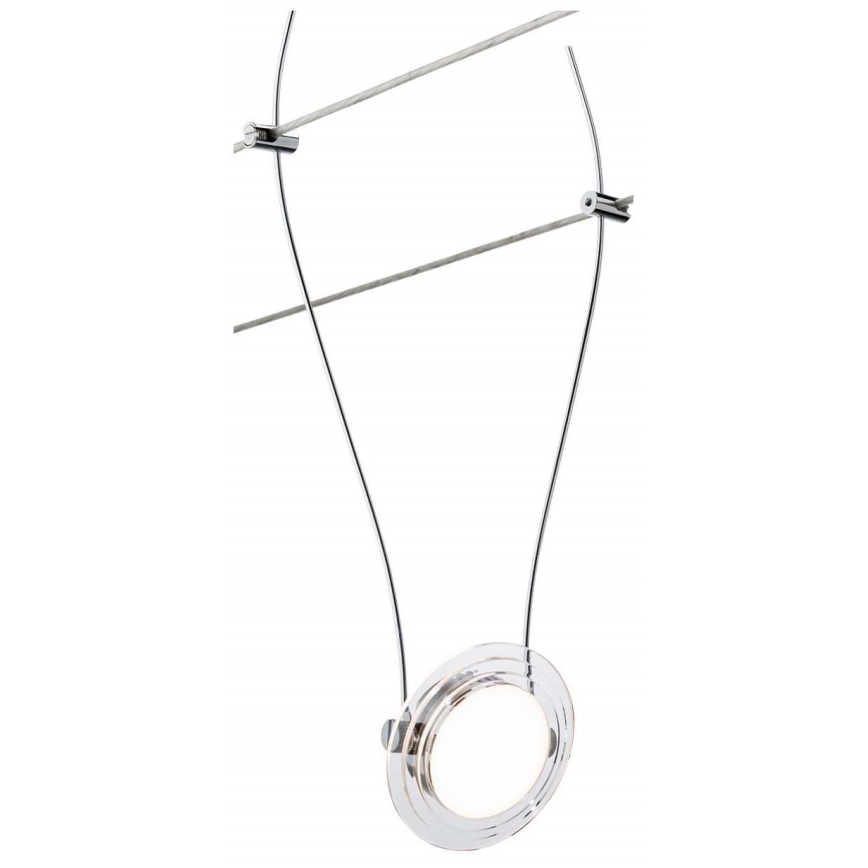 Paulmann 94117 - SADA 6xLED/4W Lustr na lanku TWIST COIN 230V