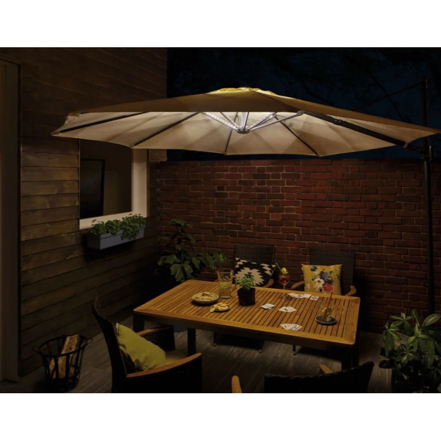 Paulmann 94208 - LED/1,8W Osvětlení slunečníku PARASOL 5V/USB 1,6m