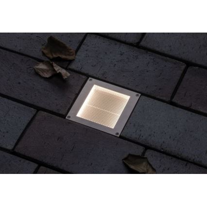 Paulmann 94238 - LED/0,7W IP67 Solární nájezdové svítidlo se senzorem ARON 3,7V 650 mAh