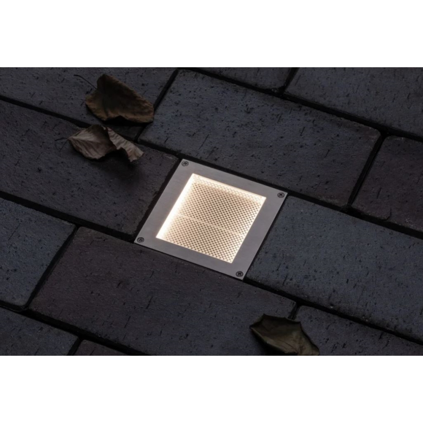 Paulmann 94238 - LED/0,7W IP67 Solární nájezdové svítidlo se senzorem ARON 3,7V 650 mAh