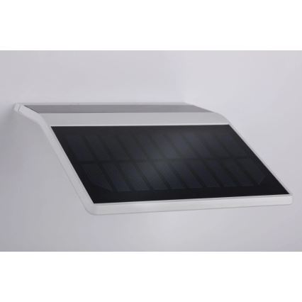 Paulmann 94244 - LED/1,2W IP44 Solární nástěnné svítidlo se senzorem YOKO 3,7V 1800 mAh bílá