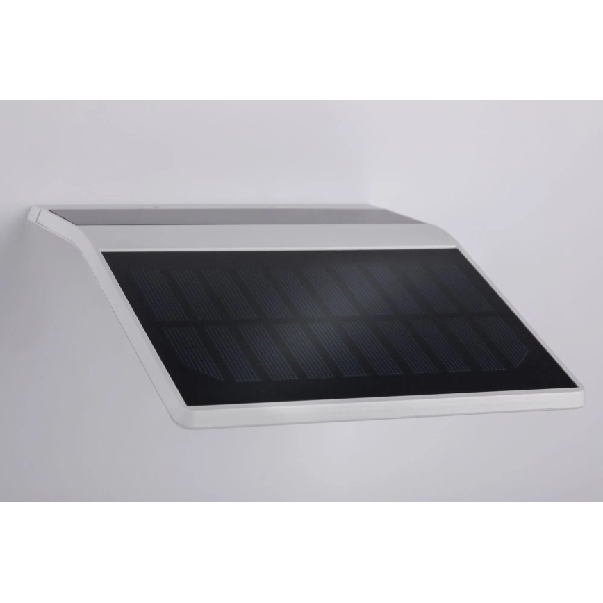 Paulmann 94244 - LED/1,2W IP44 Solární nástěnné svítidlo se senzorem YOKO 3,7V 1800 mAh bílá
