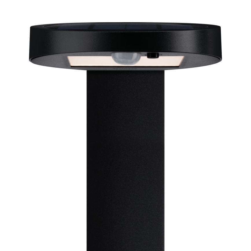 Paulmann 94249 - LED/1,2W IP44 Venkovní solární lampa se senzorem RYSE 3,7V 1800 mAh