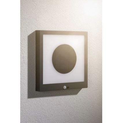 Paulmann 94263 - LED/1,2W IP44 Solární nástěnné svítidlo se senzorem TAIJA 3,7V