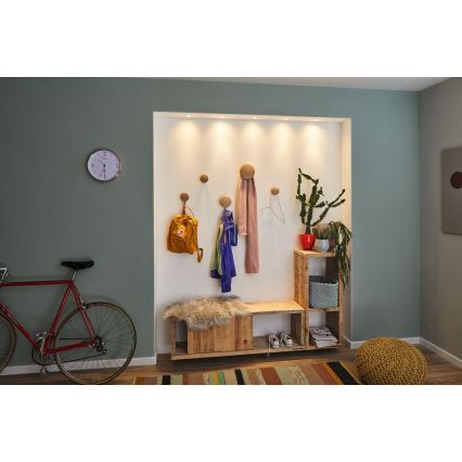 Paulmann 94303 - SADA 3xLED/4W IP44 Koupelnové podhledové svítidlo COIN 230V