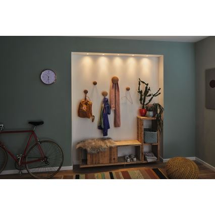 Paulmann 94304 - LED/4W IP44 Koupelnové podhledové svítidlo COIN 230V