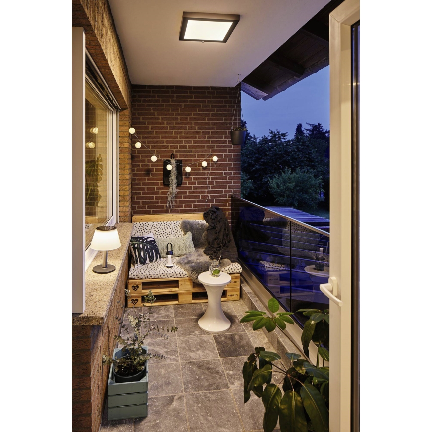 Paulmann 94309 - LED/0,8W IP44 Stmívatelná solární lampa LILLESOL 3,7V 2000 mAh