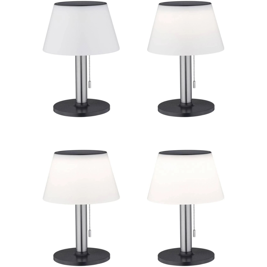 Paulmann 94309 - LED/0,8W IP44 Stmívatelná solární lampa LILLESOL 3,7V 2000 mAh