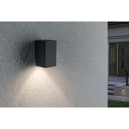 Paulmann 94327 - LED/3,8W IP44 Venkovní nástěnné svítidlo FLAME 230V antracit