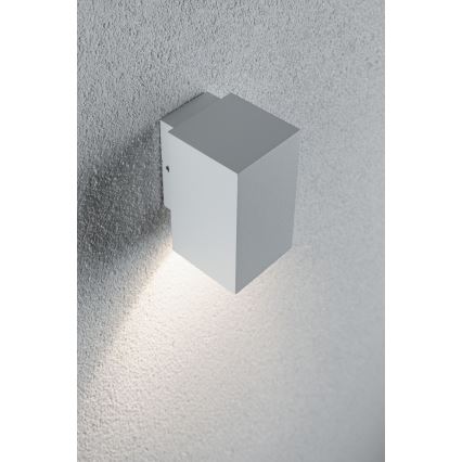 Paulmann 94329 - LED/3,8W IP44 Venkovní nástěnné svítidlo FLAME 230V bílá