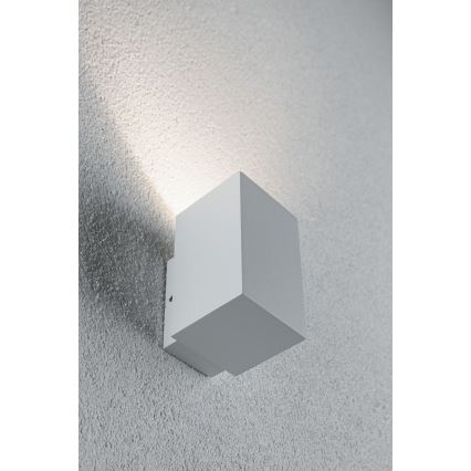 Paulmann 94329 - LED/3,8W IP44 Venkovní nástěnné svítidlo FLAME 230V bílá