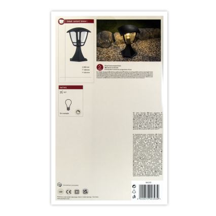 Paulmann 94393 - 1xE27/12W IP44 Venkovní lampa CLASSIC 230V