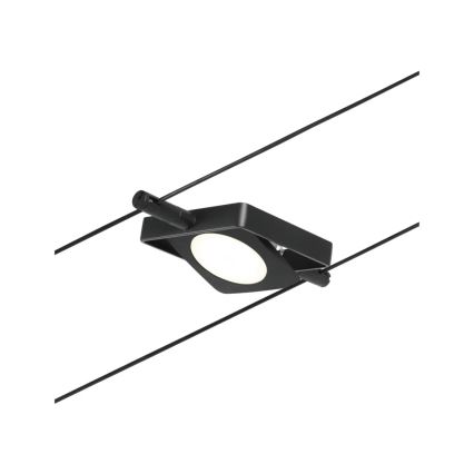 Paulmann 94424 - SADA 5xLED/4,5W Kompletní lankový systém MAC 230V černá