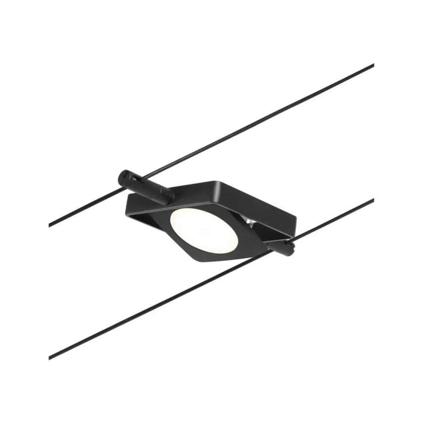 Paulmann 94424 - SADA 5xLED/4,5W Kompletní lankový systém MAC 230V černá