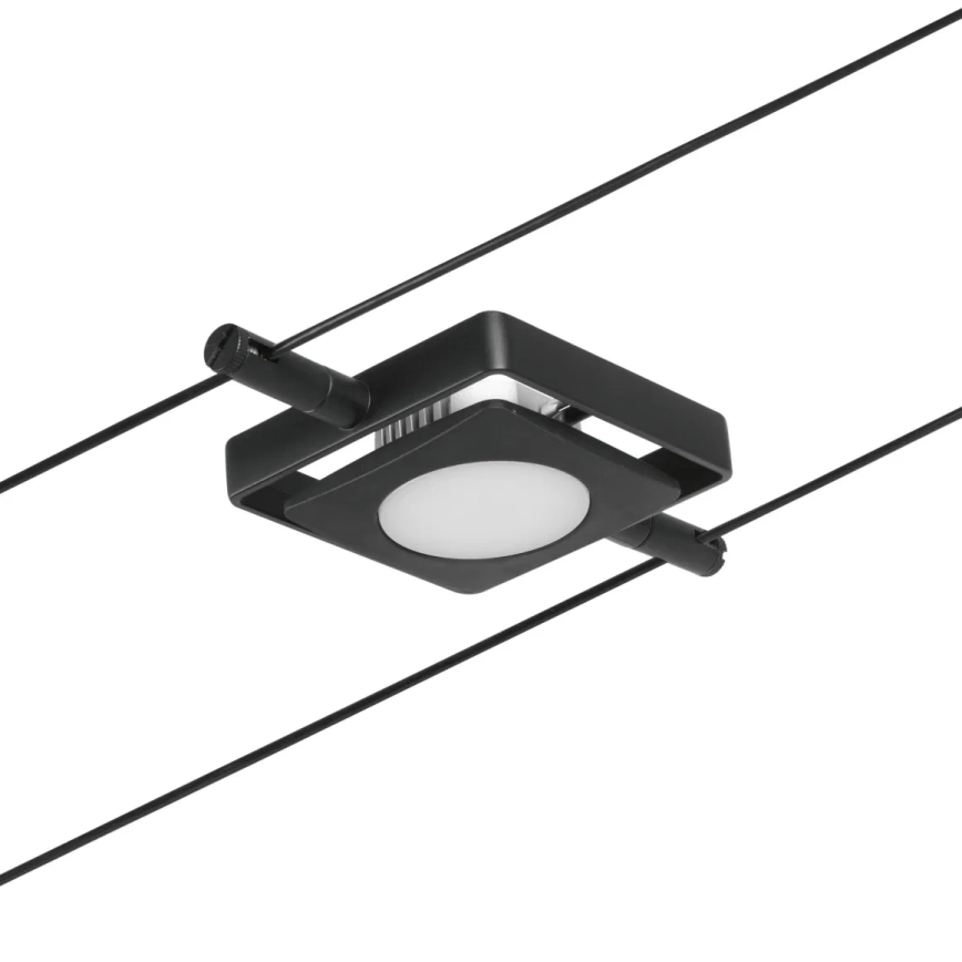 Paulmann 94424 - SADA 5xLED/4,5W Kompletní lankový systém MAC 230V černá