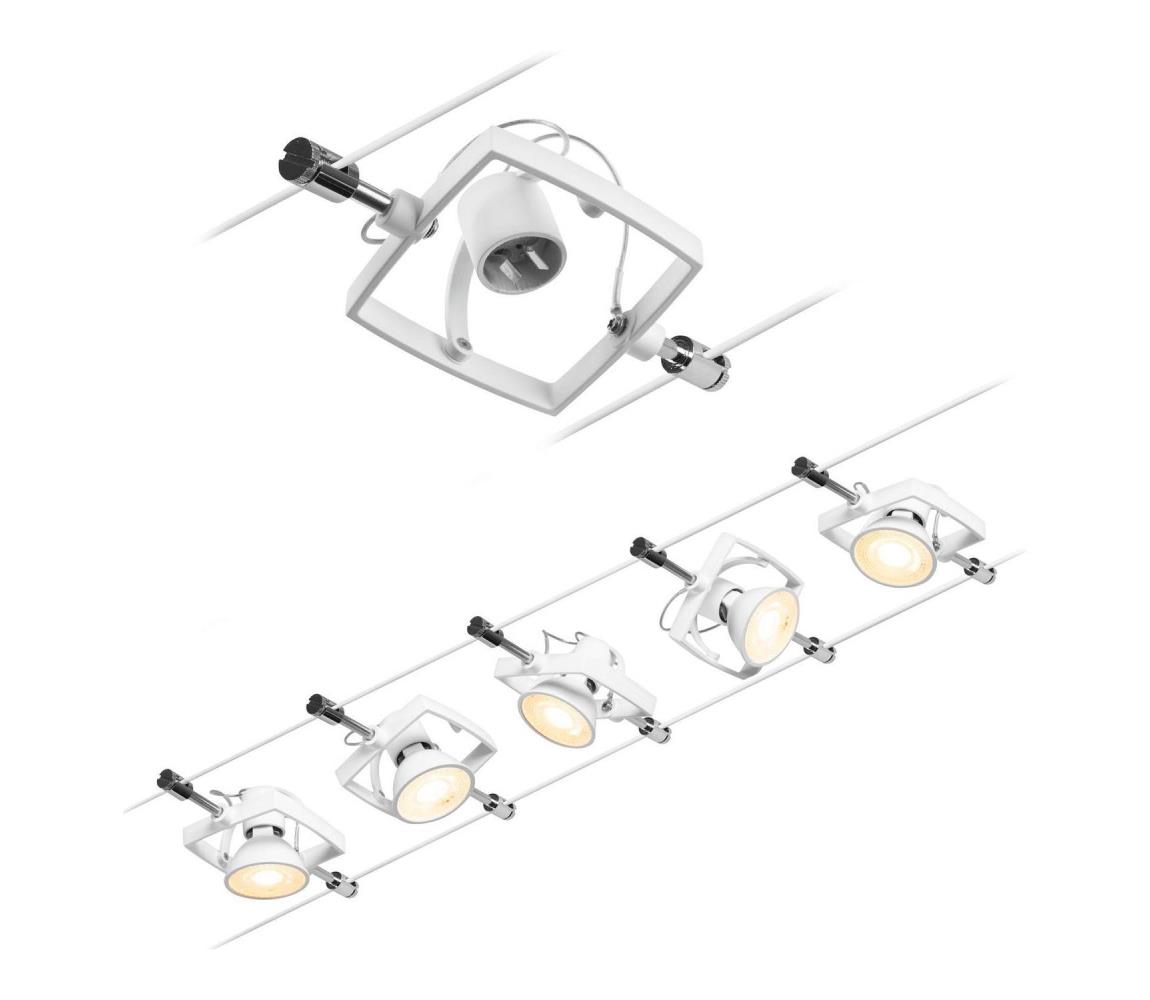 Paulmann Paulmann 94432 - SADA 5xGU5,3/10W Bodové svítidlo MAC 230V bílá W3841