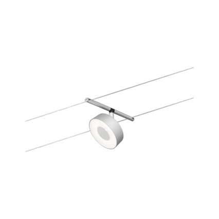 Paulmann 94475 - SADA 5xLED/5W Kompletní lankový systém CIRCLE 230V matný chrom
