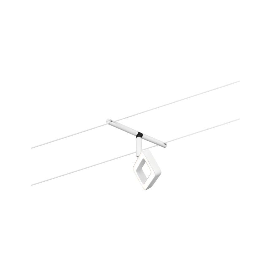 Paulmann 94483 - SADA 5xLED/4,8W Kompletní lankový systém FRAME 230V bílá
