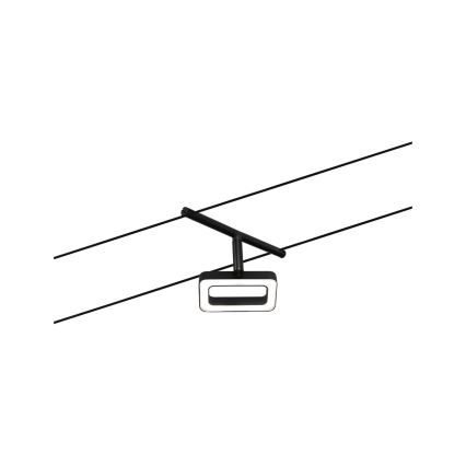 Paulmann 94485 - SADA 5xLED/4,8W Kompletní lankový systém FRAME 230V černá