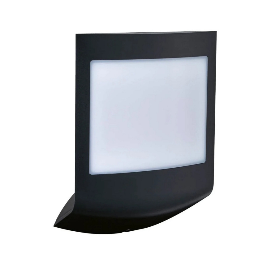 Paulmann 94513 - RGBW LED/8,2W IP44 Stmívatelné venkovní nástěnné svítidlo se senzorem pohybu a soumraku PADEA 230V antracit