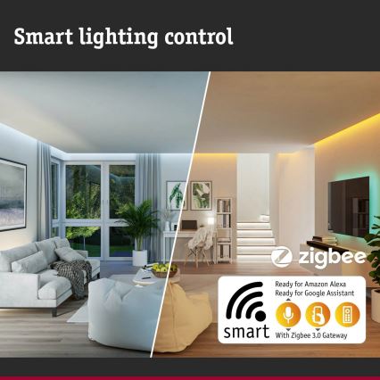 Paulmann 94515 - LED/8,5W IP44 Stmívatelné domovní číslo se senzorem pohybu a soumraku PADEA 230V antracit