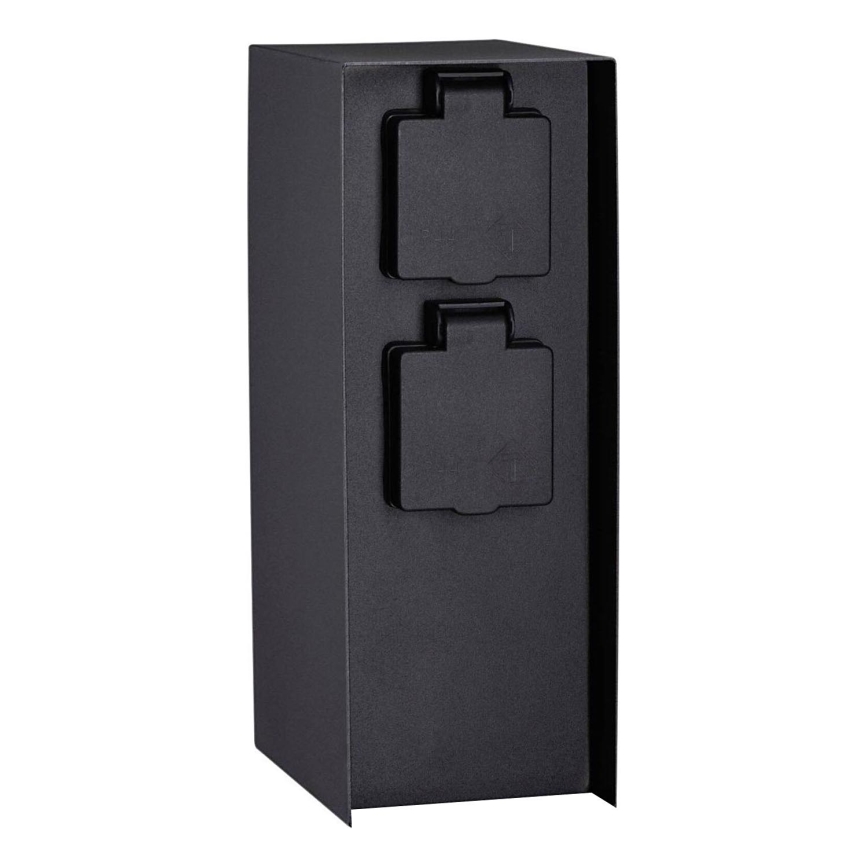 Paulmann 94657 - Venkovní zásuvkový sloupek RIO 2Z SCHUKO 230V IP44