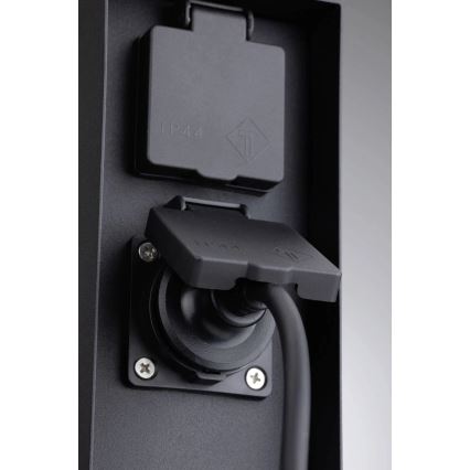 Paulmann 94657 - Venkovní zásuvkový sloupek RIO 2Z SCHUKO 230V IP44