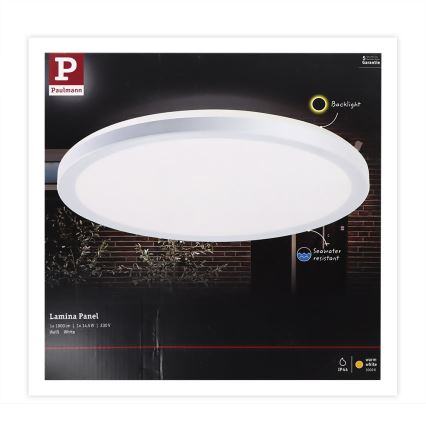 Paulmann 94658 - LED/14,5W IP44 Venkovní svítidlo LAMINA 230V bílá