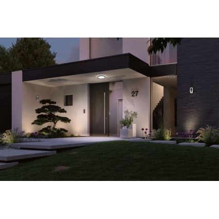Paulmann 94660 - LED/14,5W IP44 Venkovní svítidlo LAMINA 230V černá