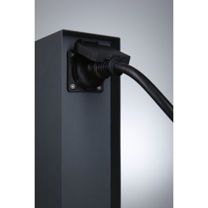 Paulmann 94700 - Venkovní zásuvkový sloupek RIO 2Z SCHUKO 230V IP44