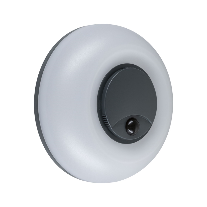 Paulmann 94956 - LED/20,5W IP65 Stmívatelné venkovní nástěnné svítidlo se senzorem pohybu a soumraku AUREVA 230V 2200/3000/4000K antracit