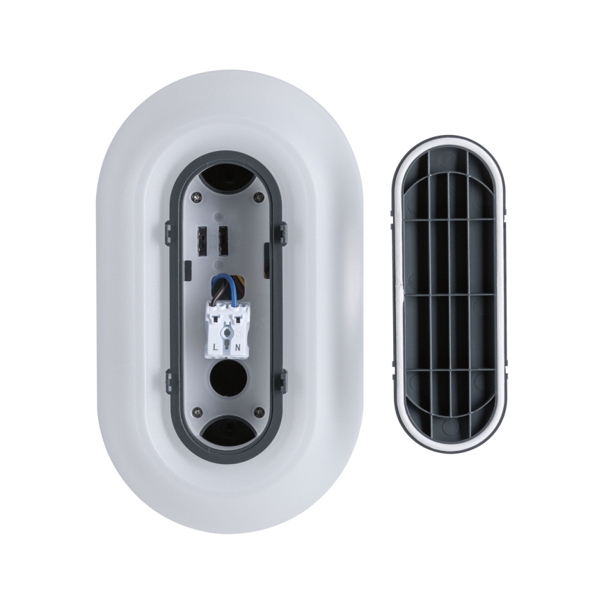 Paulmann 94957 - LED/18,5W IP65 Stmívatelné venkovní nástěnné svítidlo ELUNOR 230V 2200/3000/4000K antracit