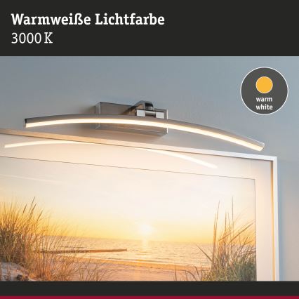 Paulmann 95558 - LED/10W Obrazové svítidlo BENTO 230V 50 cm matný chrom