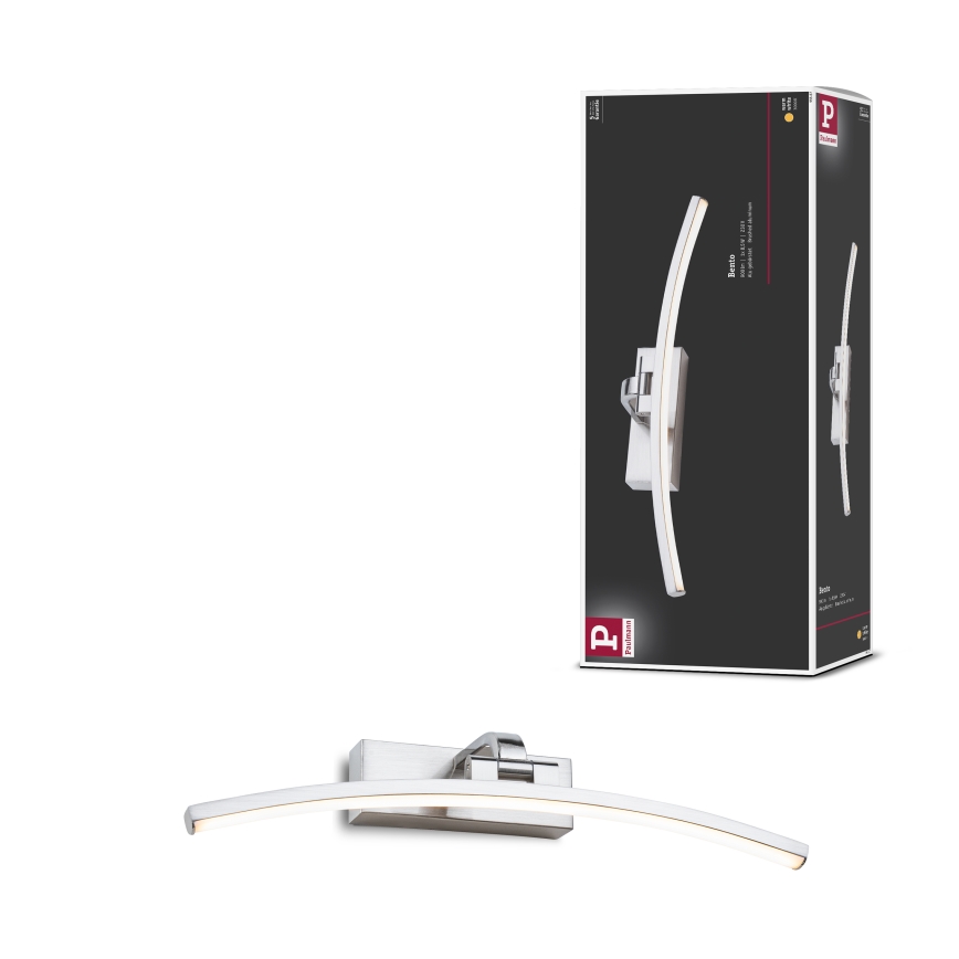 Paulmann 95558 - LED/10W Obrazové svítidlo BENTO 230V 50 cm matný chrom