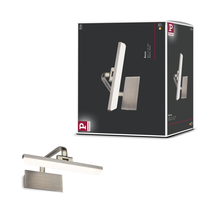 Paulmann 95568 - LED/6W Obrazové svítidlo RENAN 230V 30 cm mosaz