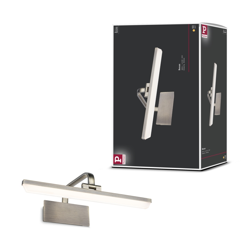 Paulmann 95569 - LED/9,5W Obrazové svítidlo RENAN 230V 40 cm mosaz