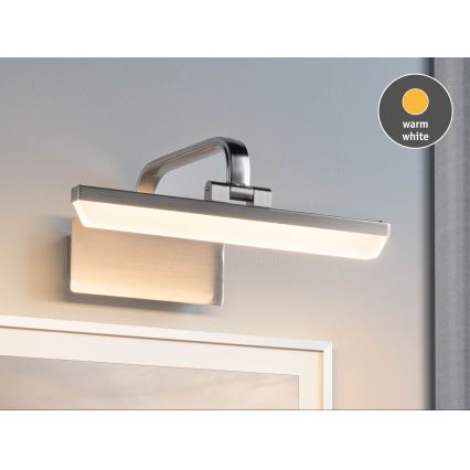 Paulmann 95571 - LED/6W Obrazové svítidlo RENAN 230V 30 cm matný chrom