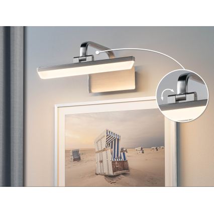 Paulmann 95571 - LED/6W Obrazové svítidlo RENAN 230V 30 cm matný chrom