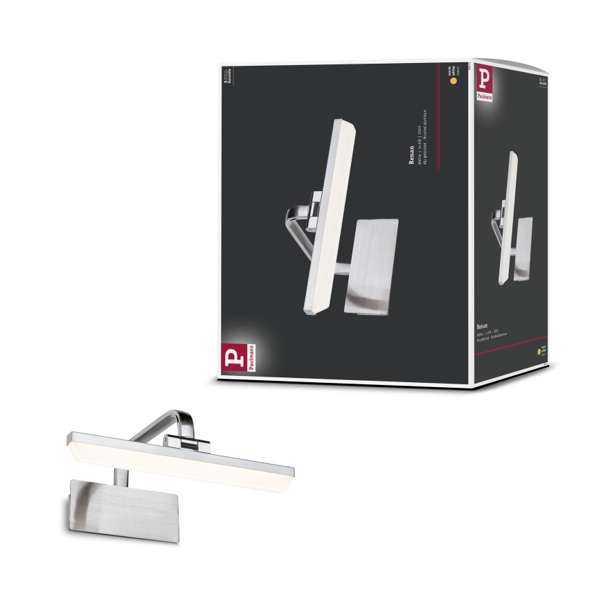 Paulmann 95571 - LED/6W Obrazové svítidlo RENAN 230V 30 cm matný chrom