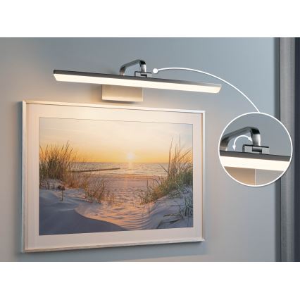 Paulmann 95573 - LED/11W Obrazové svítidlo RENAN 230V 60 cm matný chrom