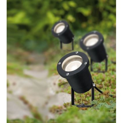 Paulmann 98897 - SADA 3xLED GU10/3,5W IP65 Venkovní lampa 230V